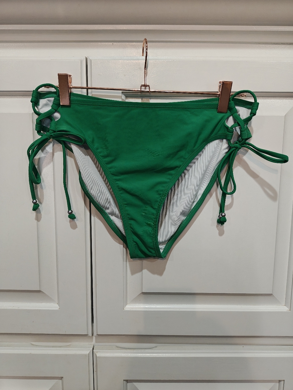 Cupshe Emerald Green Side-Tie Bikini Bottom